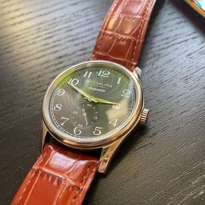 Stuhrling Original Watch - Genuine Leather